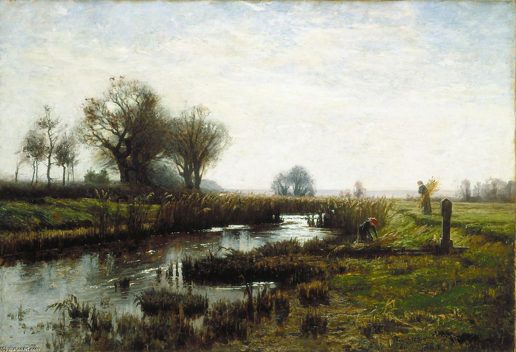 Late Afternoon, Dachau Moor — Theodore Clement Steele