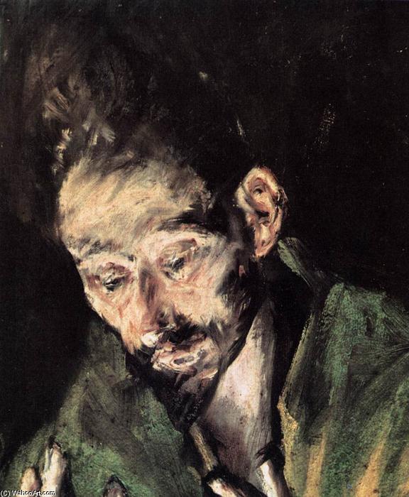 The Adoration Of The Shepherds (detail) — El Greco