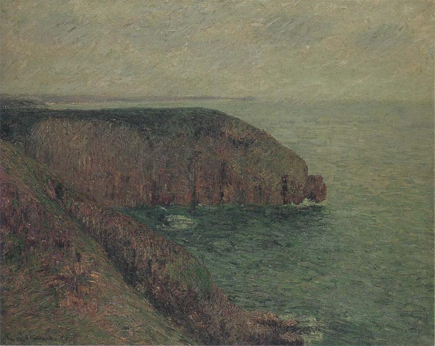 Cliffs At Fecamp — Gustave Loiseau