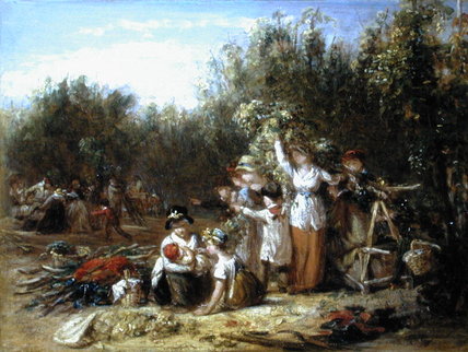 The Hop Garden — William Frederick Witherington