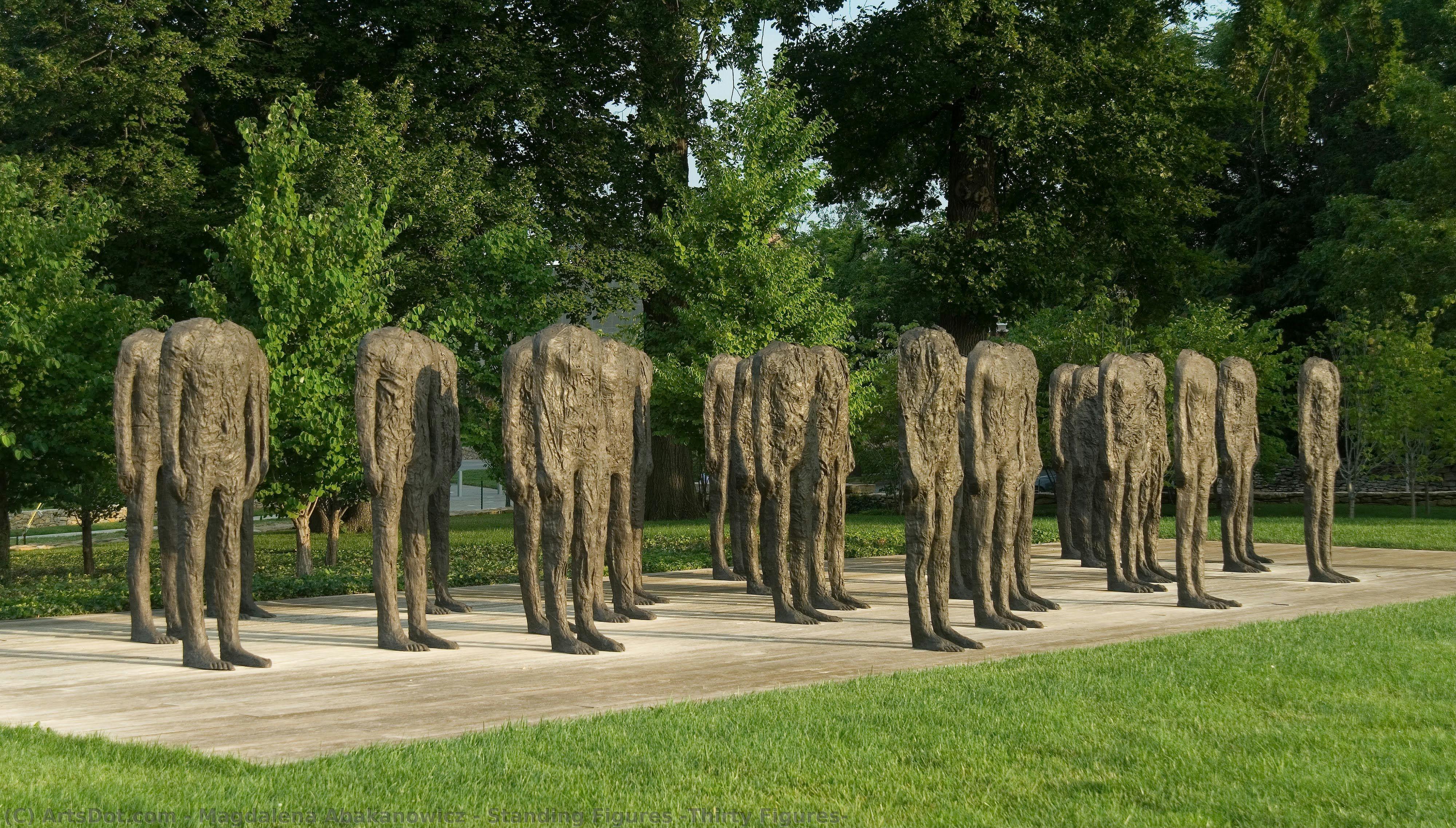 Standing Figures (thirty Figures) — Magdalena Abakanowicz
