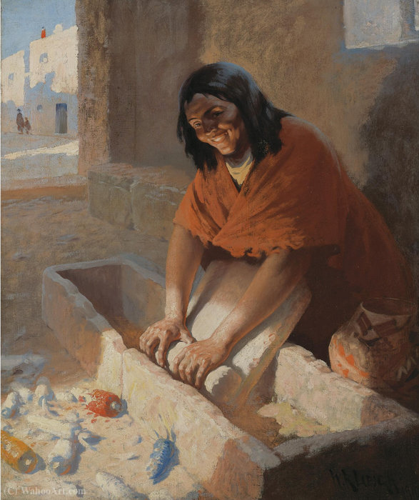 Indian Girl — William Robinson Leigh