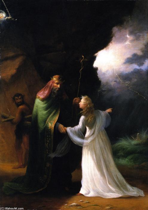 Scene From The Tempest — William Trost Richards