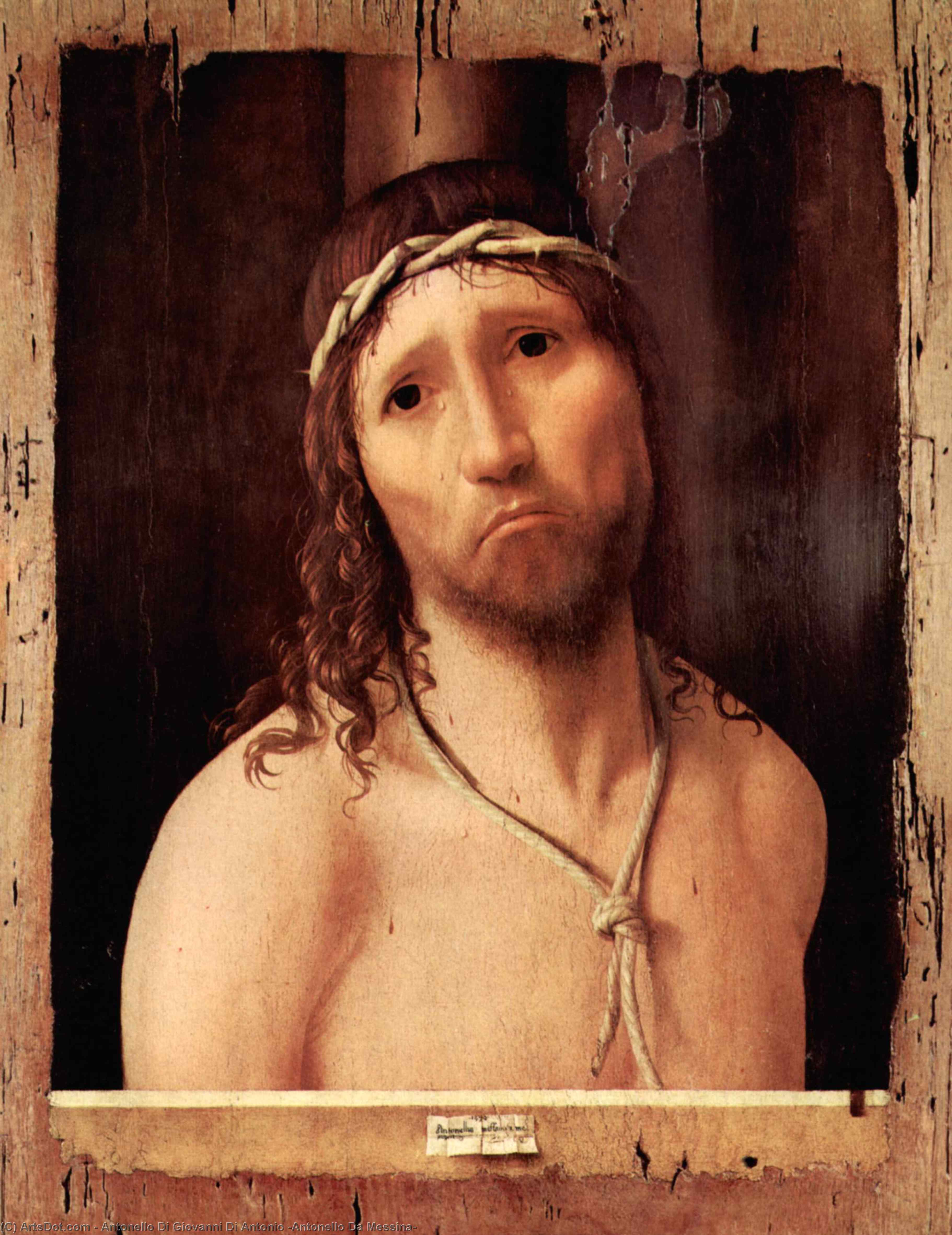 Ecce Homo — Antonello Di Giovanni Di Antonio (antonello Da Messina)
