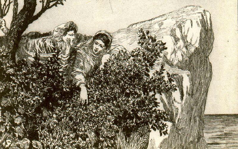 Psyche's Sisters Calling — Max Klinger