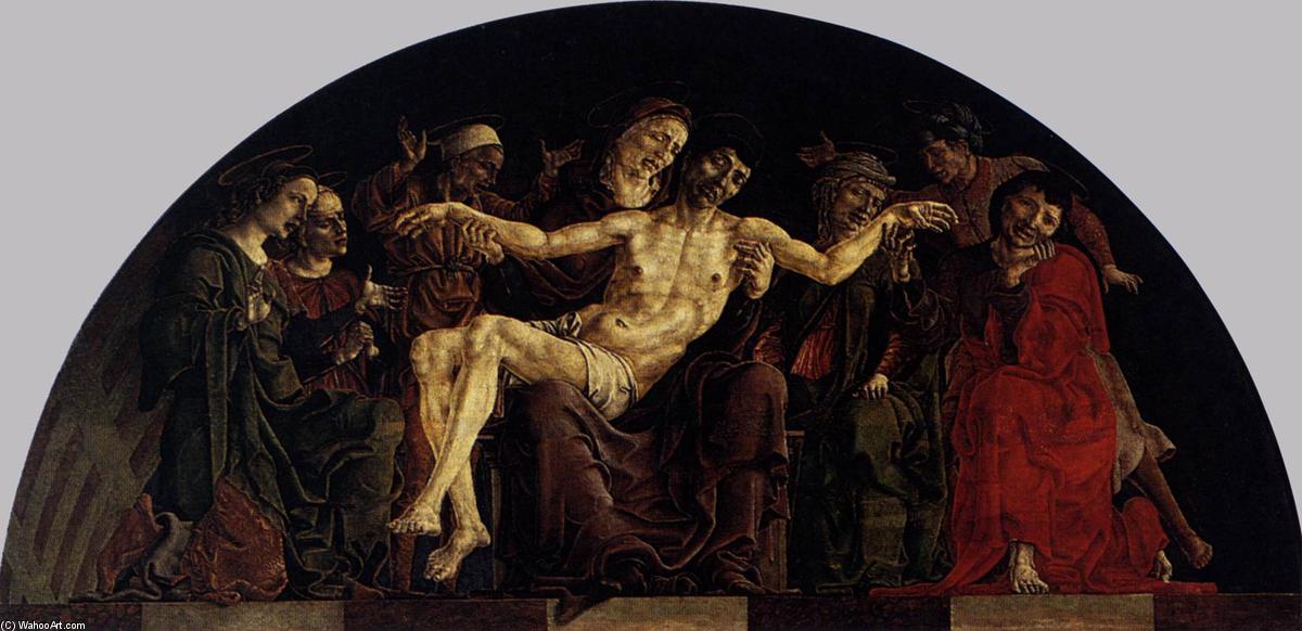 Pietà (panel From The Roverella Polyptych) — Cosmè Tura