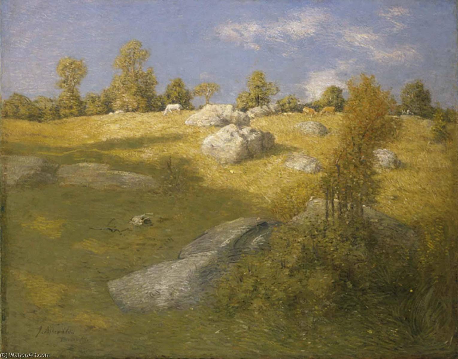 Upland Pasture — Julian Alden Weir