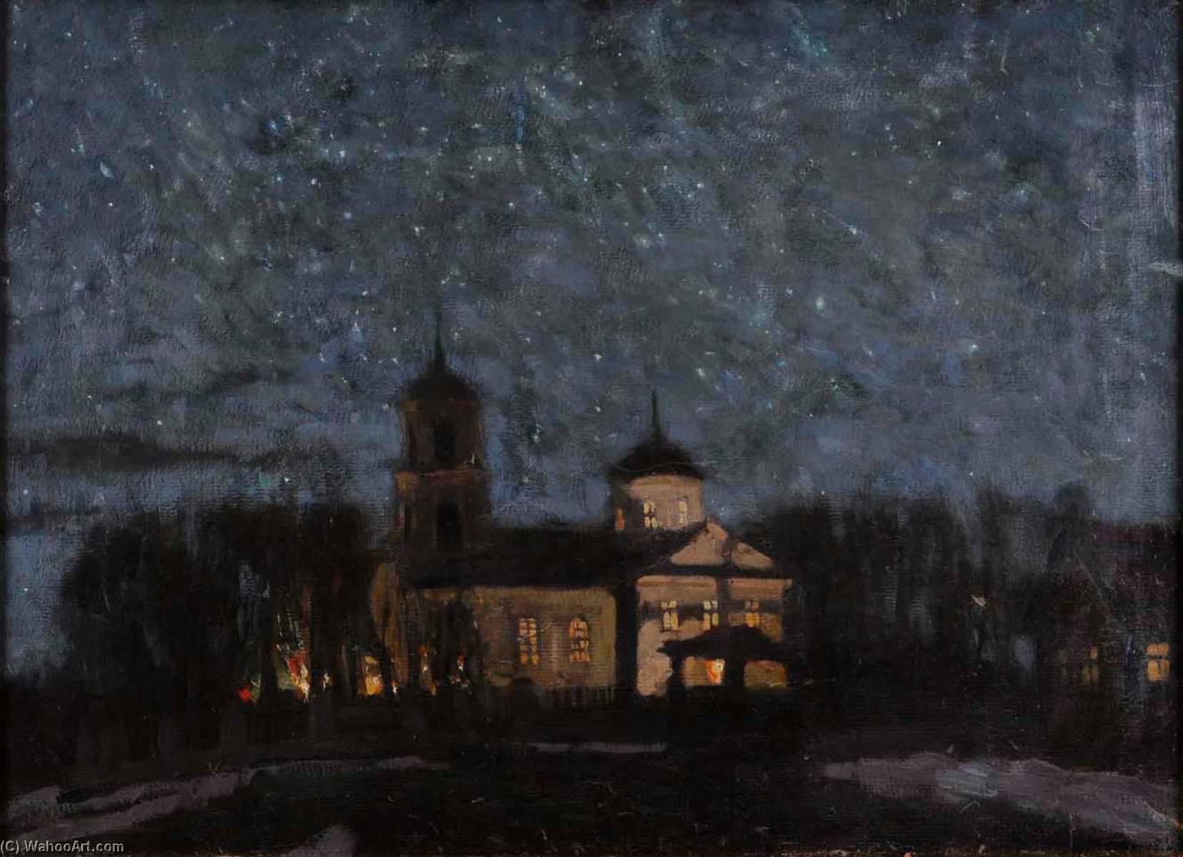 Easter Night — Stanislav Zhukovsky