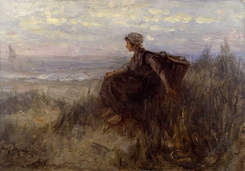 On The Dunes - — Jozef Israëls