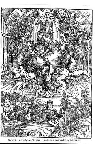 St John In The Clouds — Albrecht Dürer