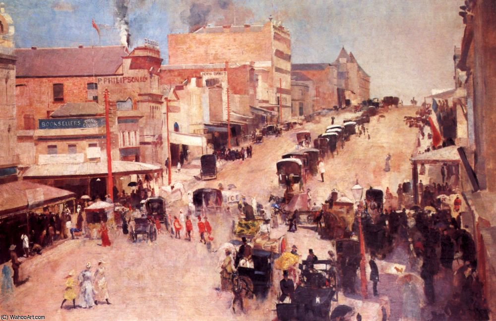 Bourke Street, Allegro Con Brio — Thomas William Roberts