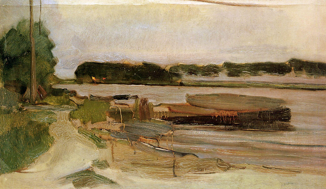 At The Amstel Sun — Piet Mondrian