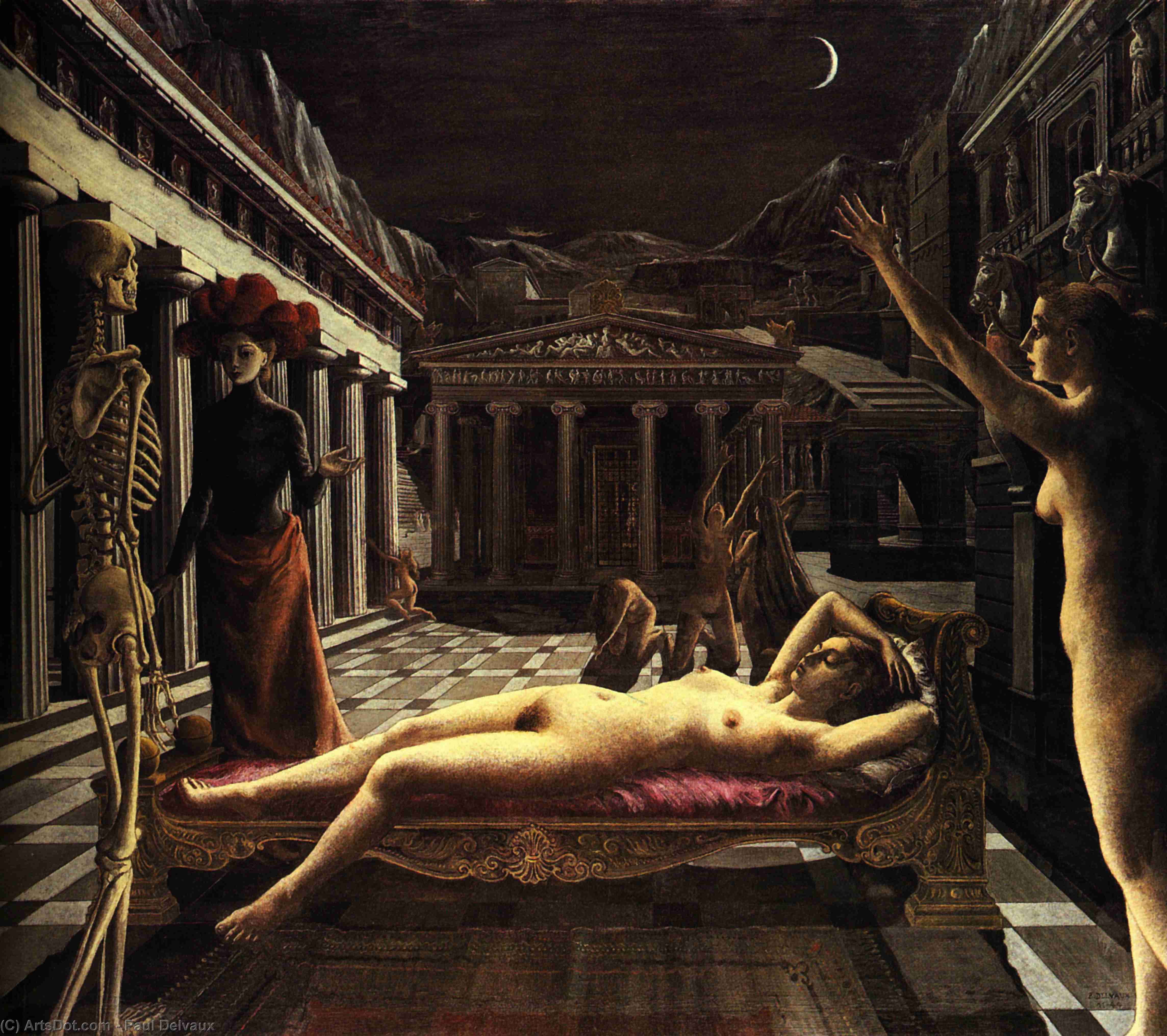 The Sleeping Venus — Paul Delvaux