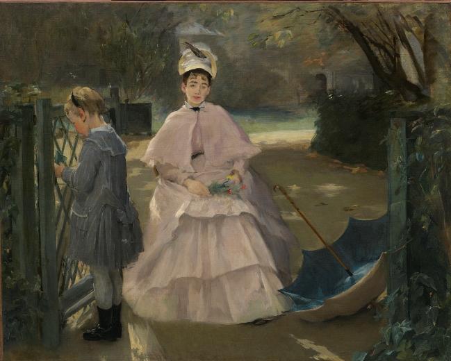 Nanny With A Child — Eva Gonzalès