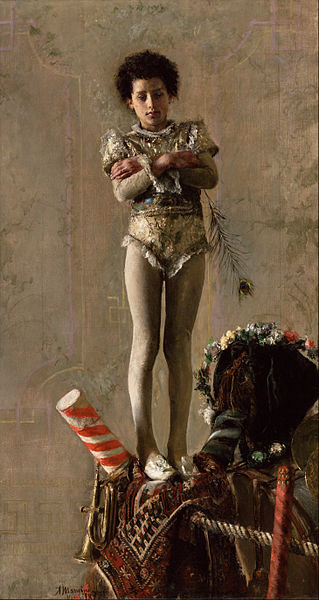 The Saltimbanco — Antonio Mancini