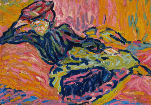 Girl On A Divan — Ernst Ludwig Kirchner