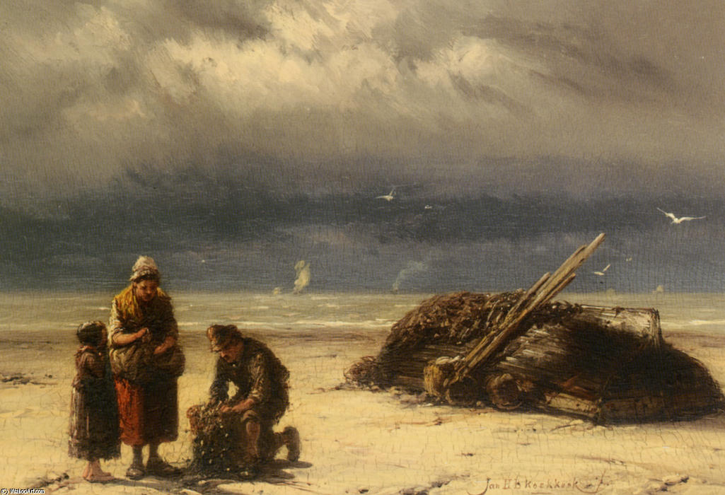 End Of The Day — Johannes Hermann Barend Koekkoek