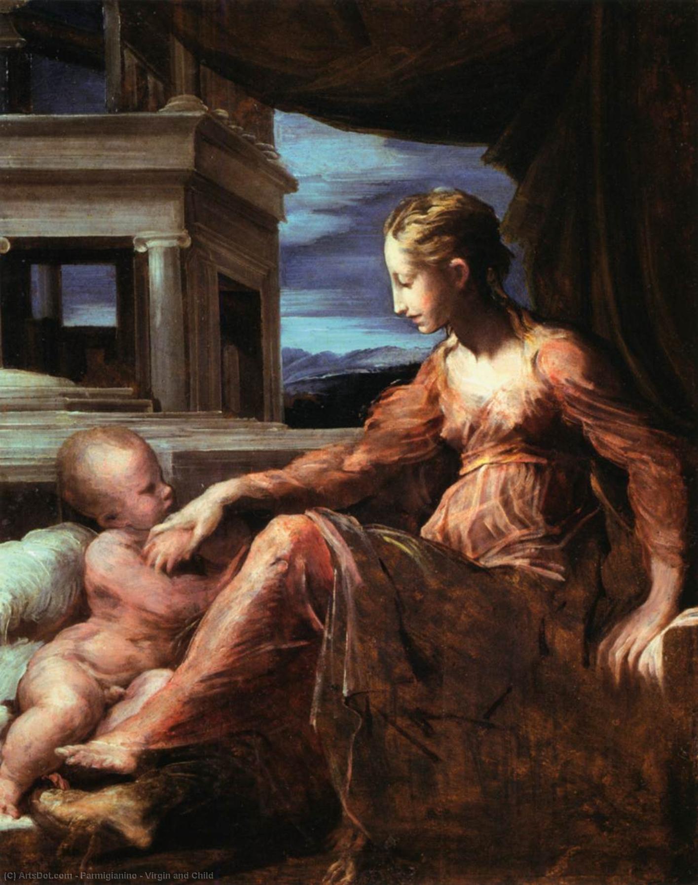 Virgin And Child — Parmigianino