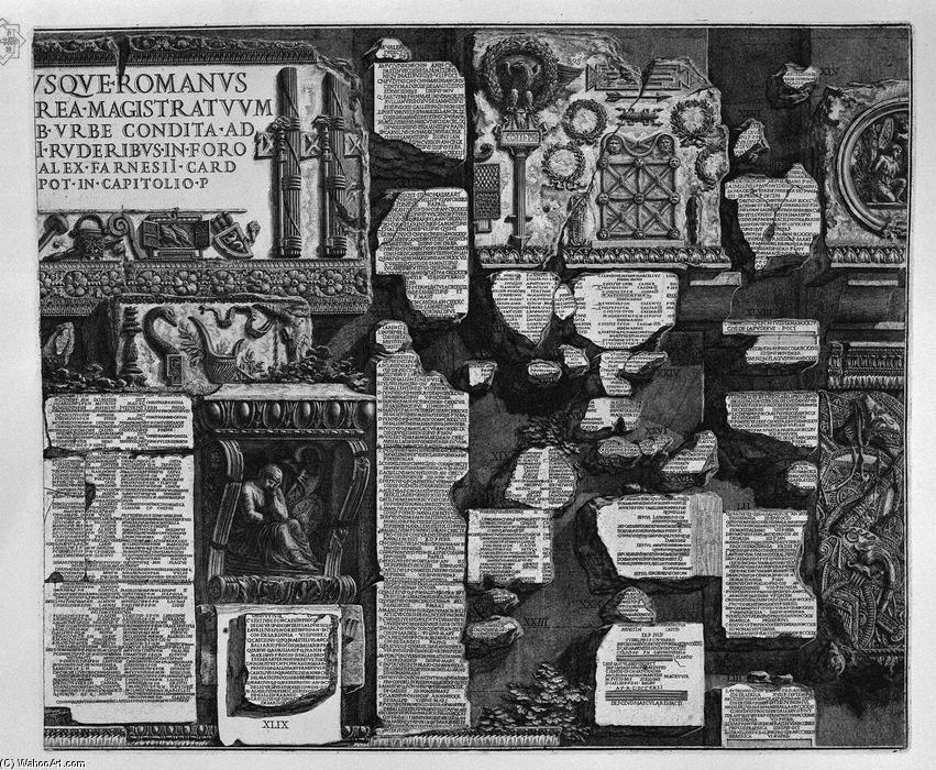 Following The Above Table — Giovanni Battista Piranesi