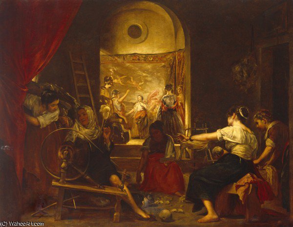 Las Hilanderas — Edwin Longsden Long