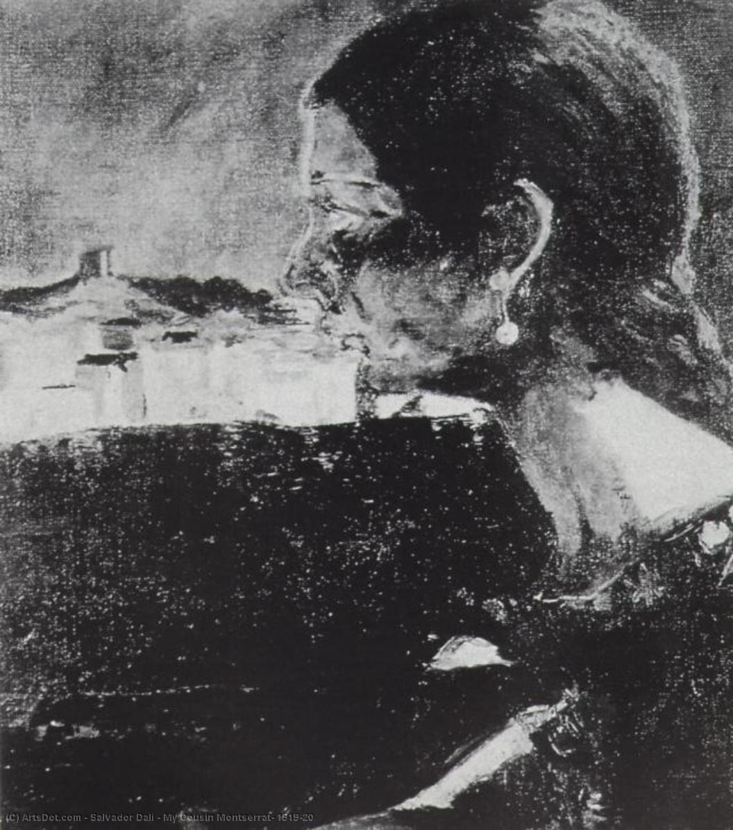 My Cousin Montserrat, 1919-20 — Salvador Dalí