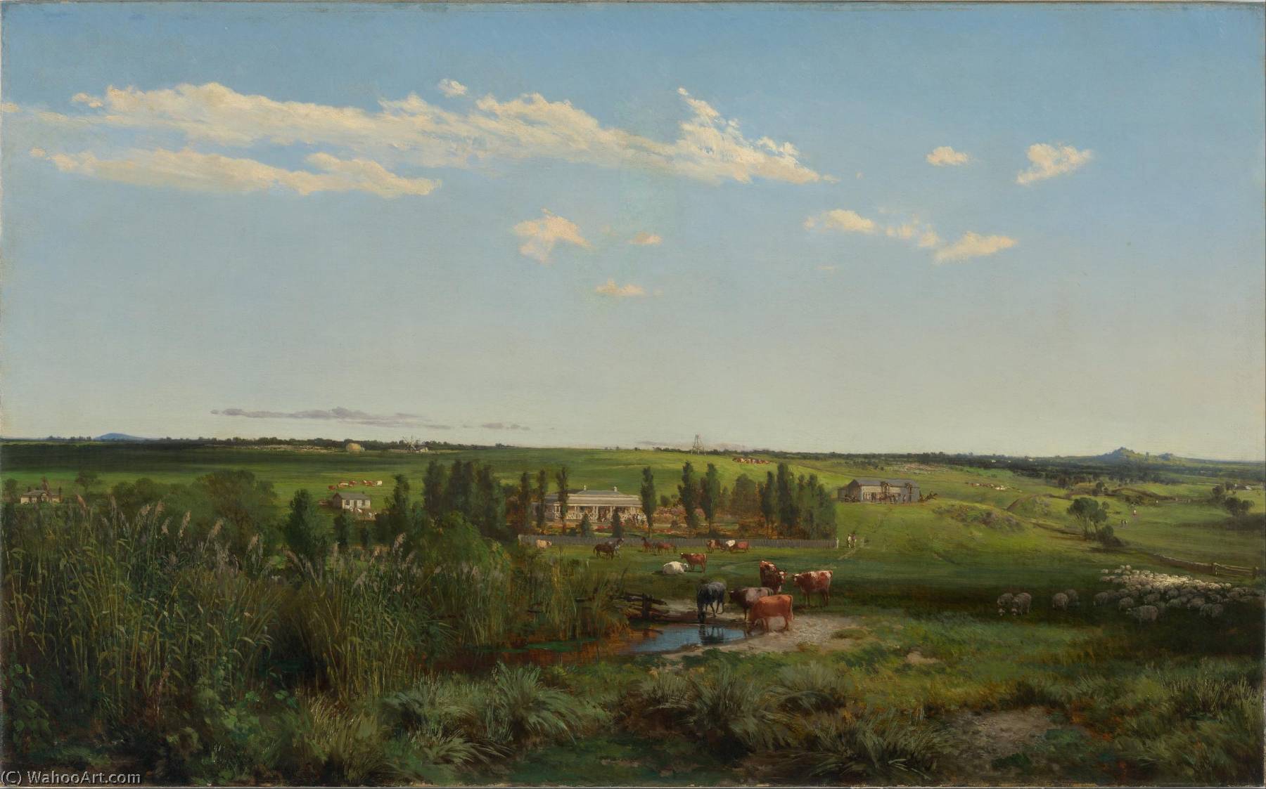 Mount Fyans Homestead — Abram Louis Buvelot