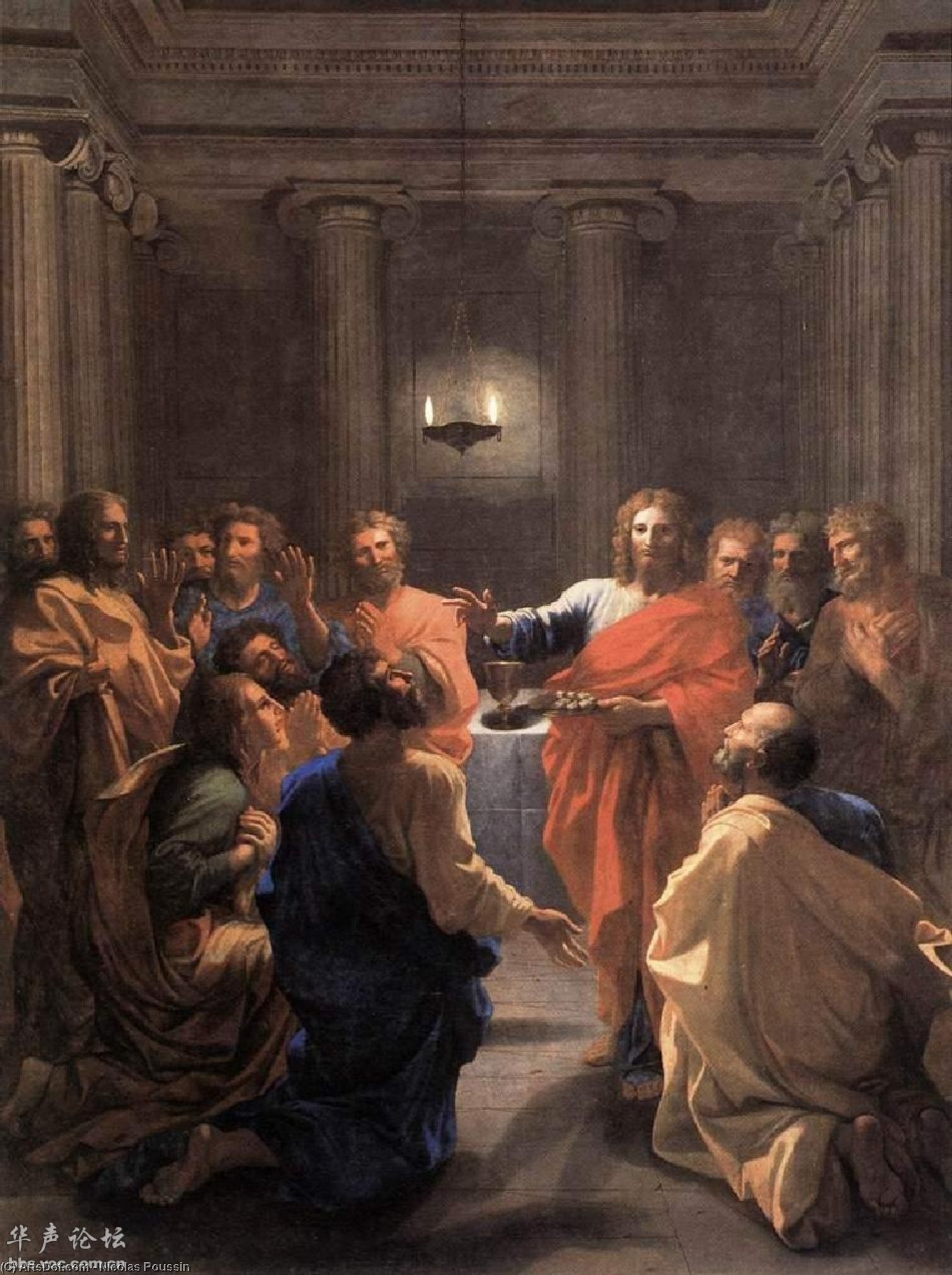 The Institution Of The Eucharist — Nicolas Poussin