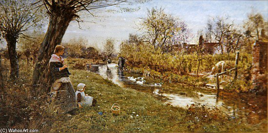 Watching The Ducks — Thomas James Lloyd