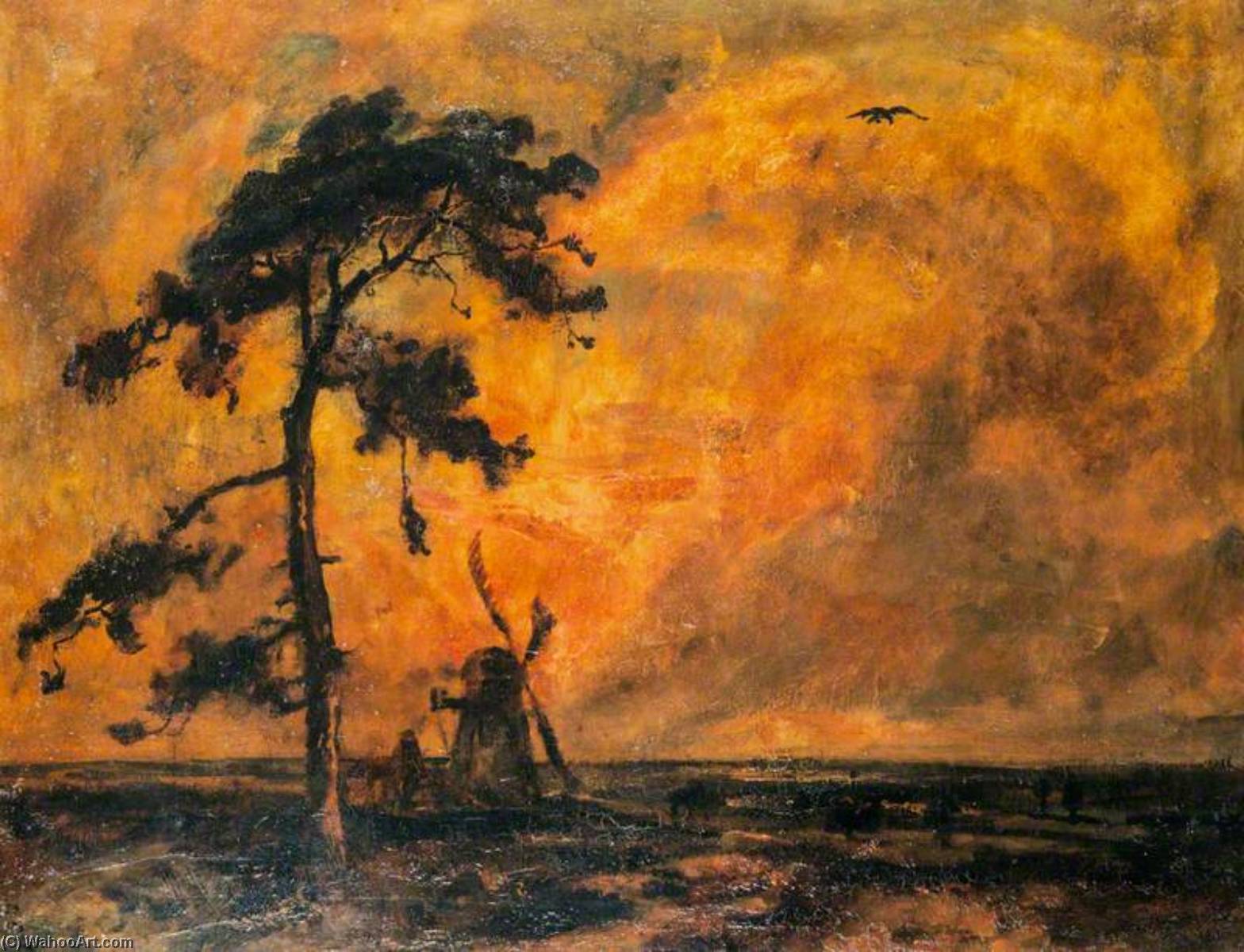 The Old Mill Sunset — Cecil Gordon Lawson