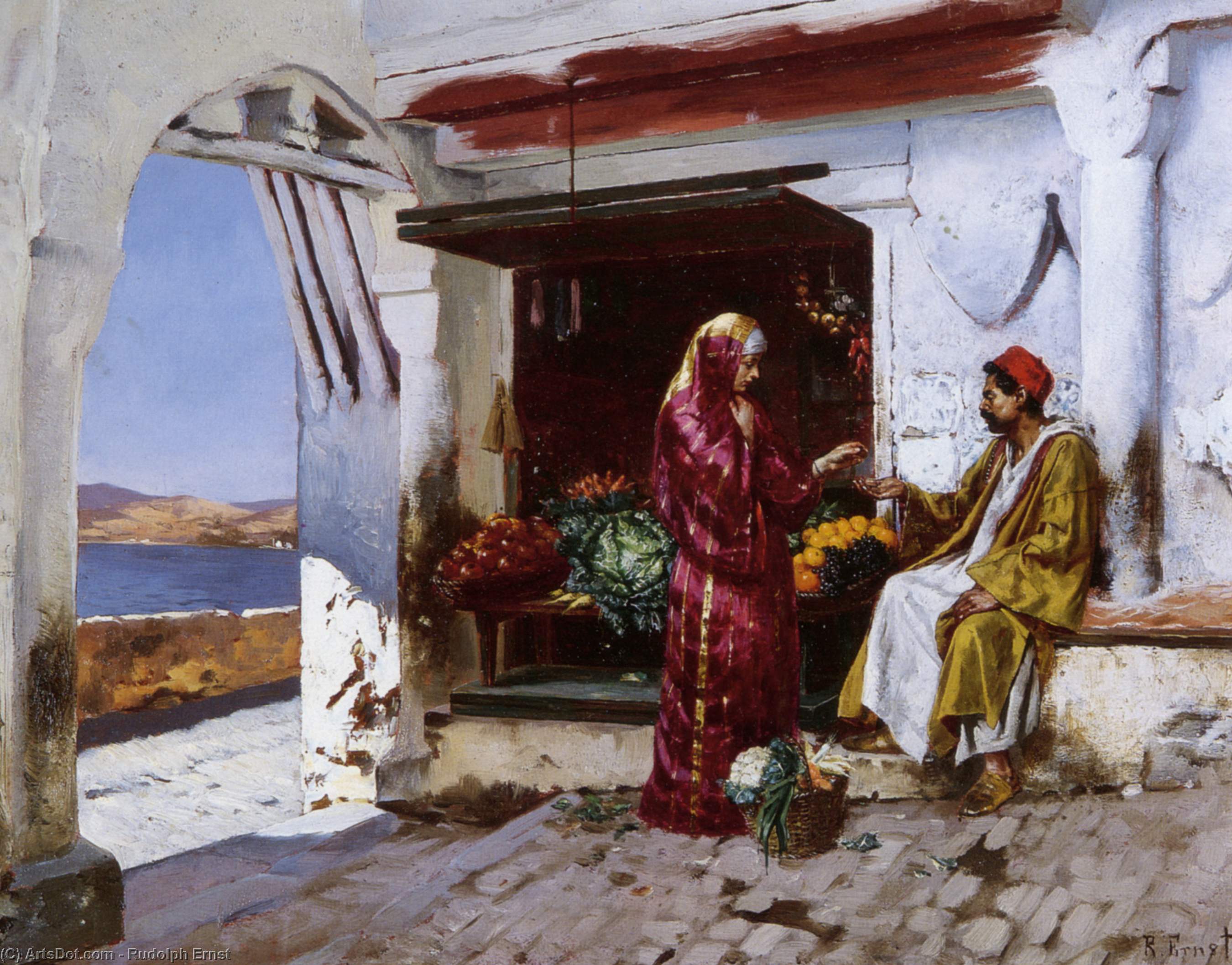 Vegetable Seller — Rudolph Ernst