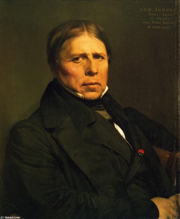 Self Portrait At The Age Of 78 — Jean-auguste-dominique Ingres
