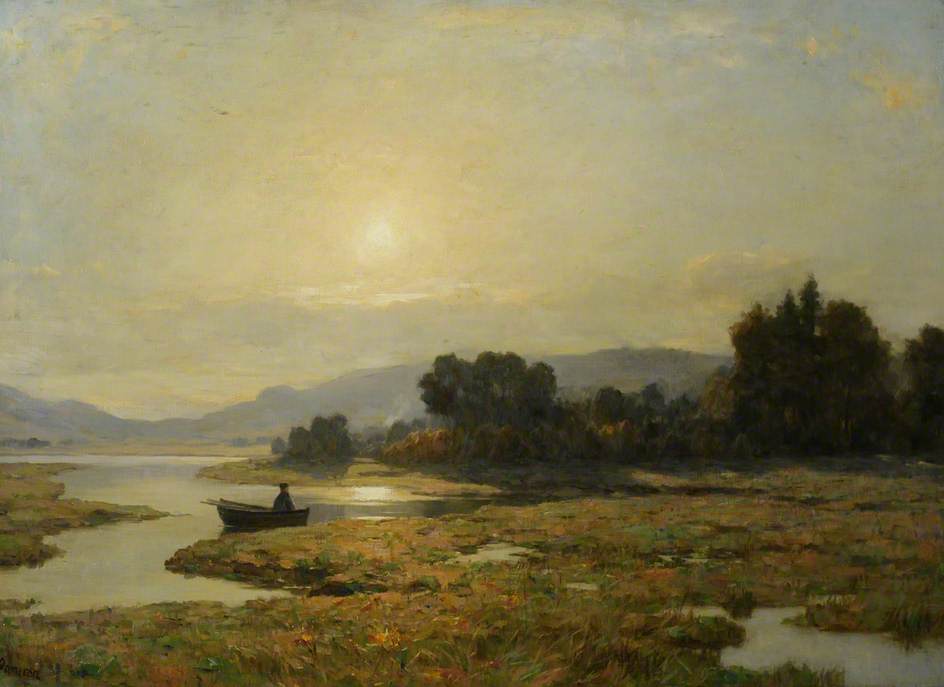 On The Tay Near Perth — Duncan Cameron