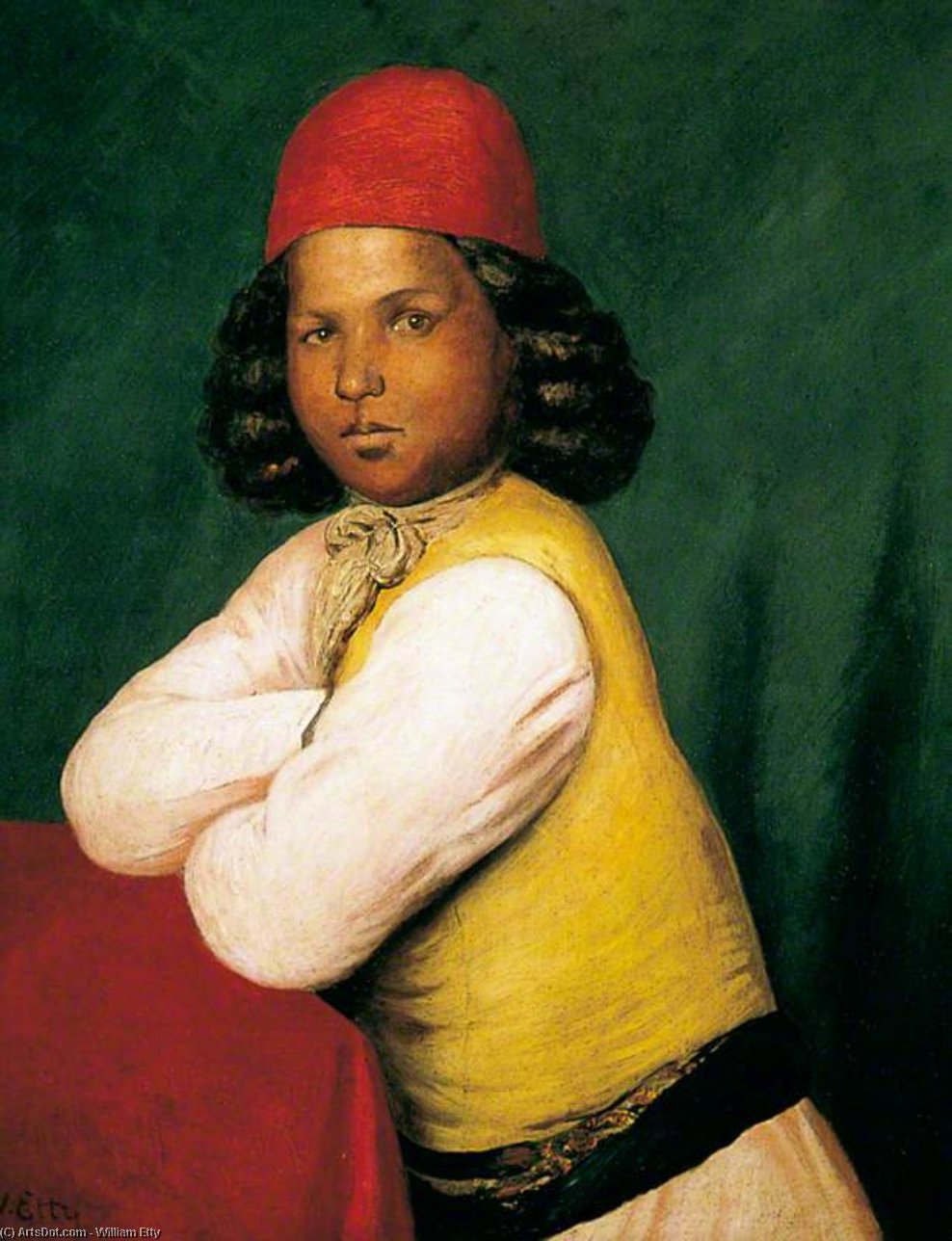 The Missionary Boy — William Etty