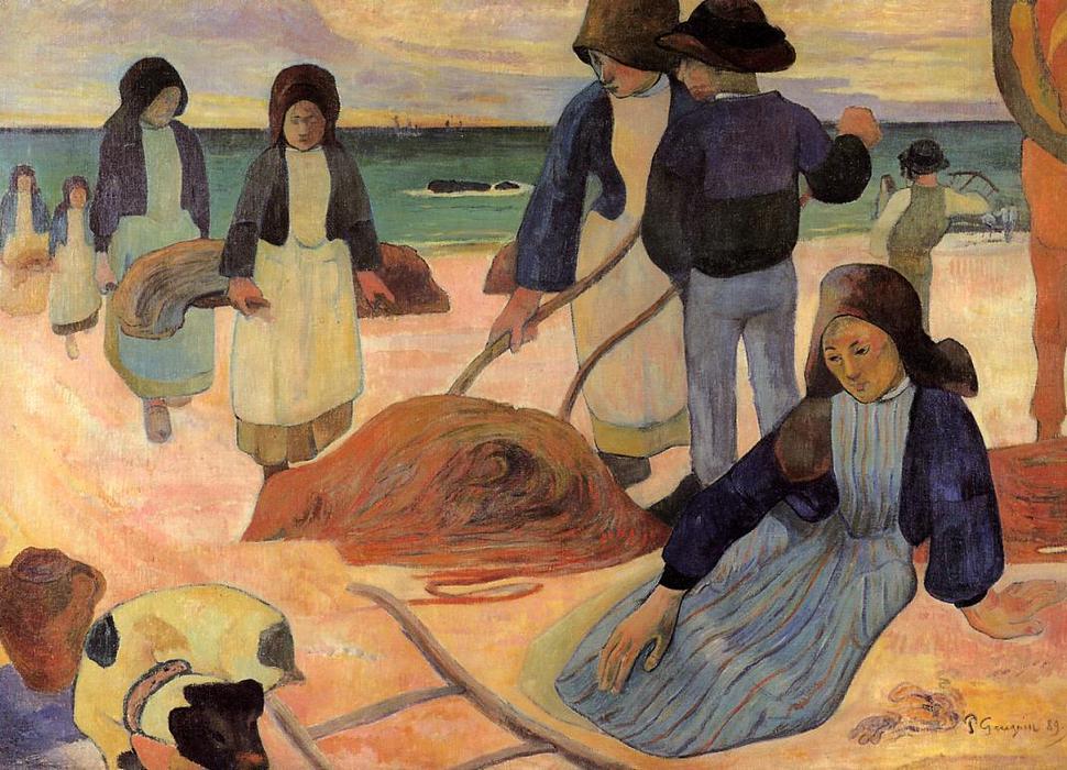 The Kelp Gatherers — Eugène Henri Paul Gauguin