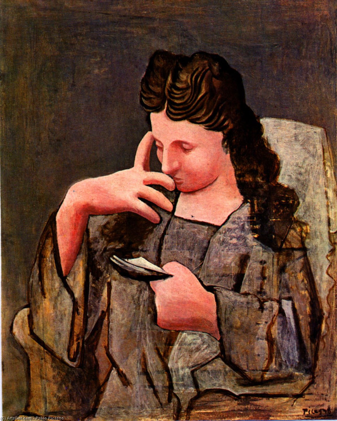 Seated Woman (olga) — Pablo Picasso