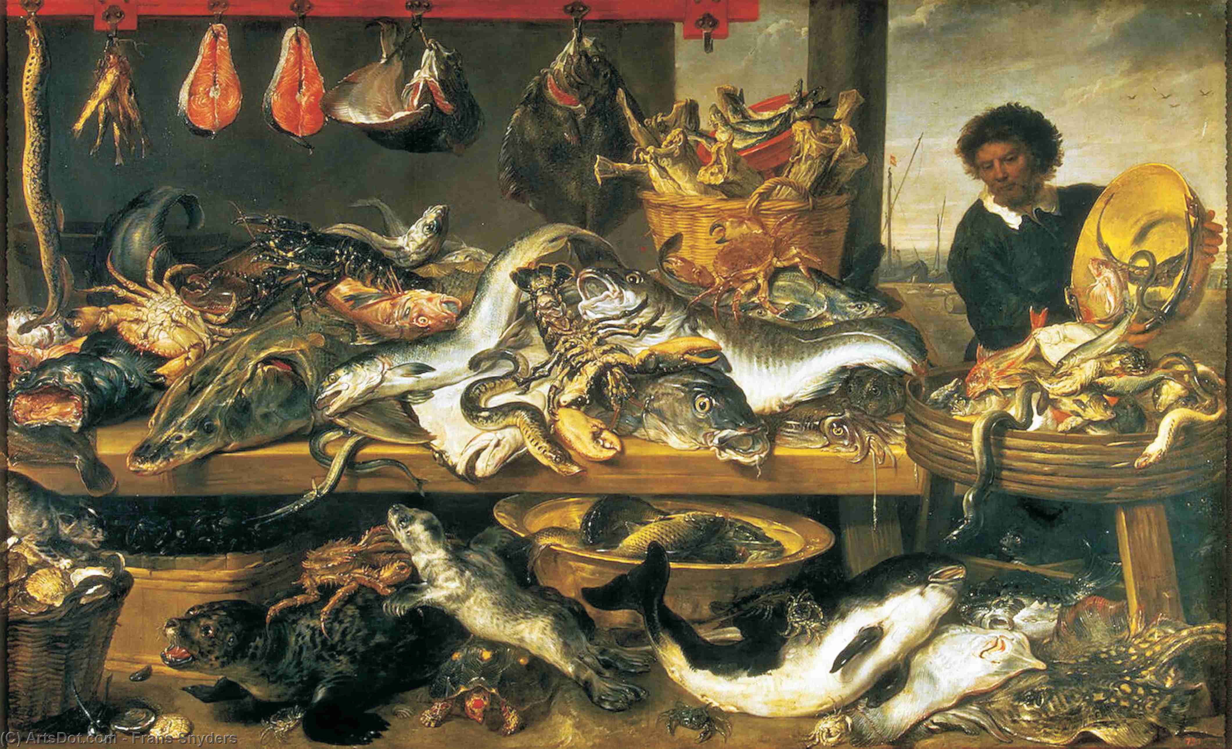 The Fish Market — Frans Snyders