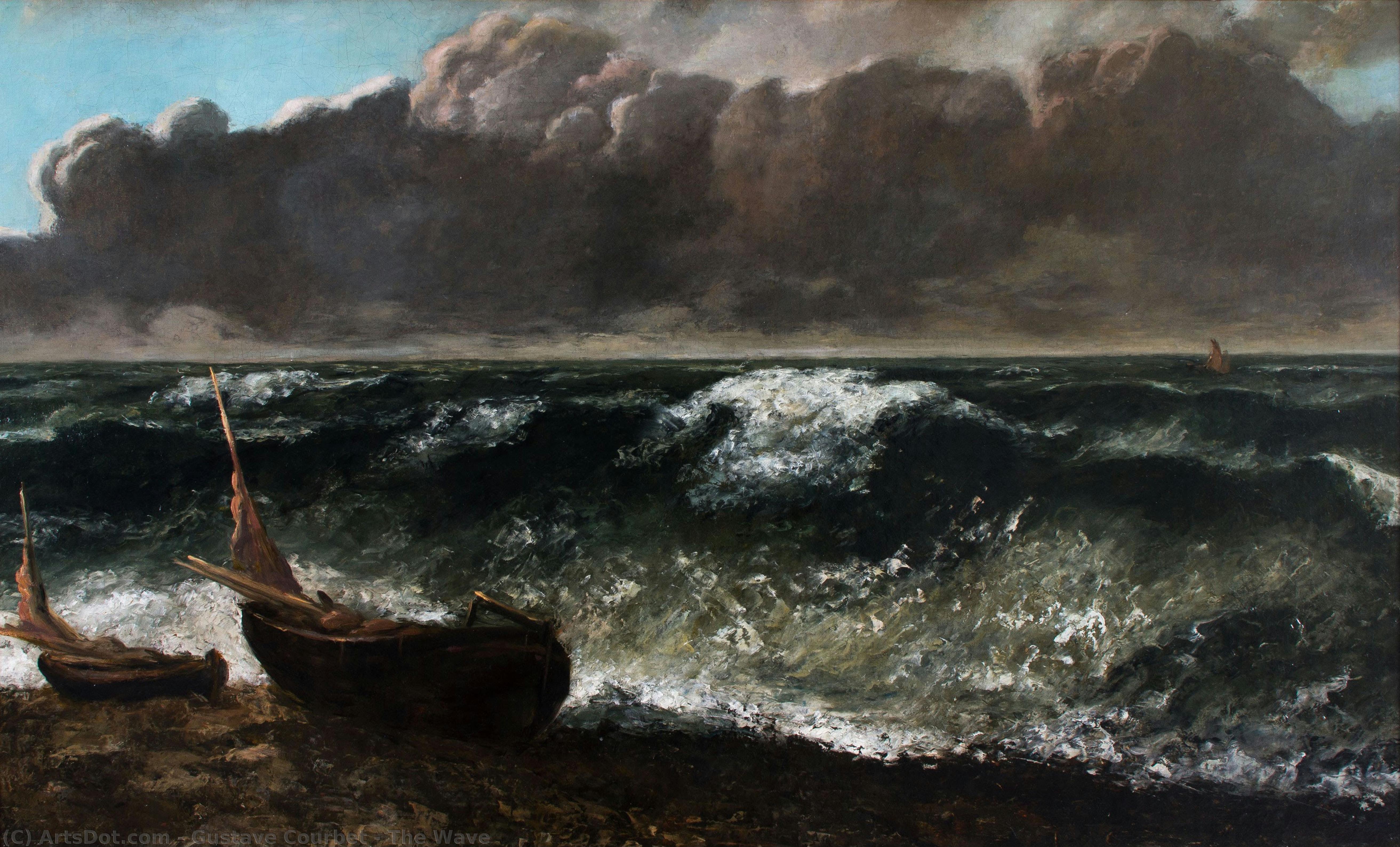 The Wave — Gustave Courbet