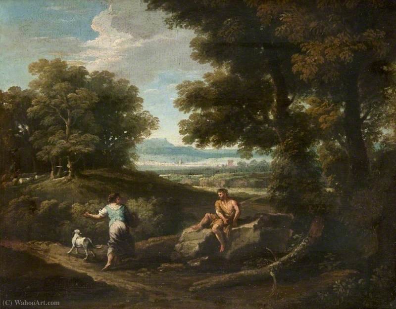 Landscape And Figures — Andrea Locatelli