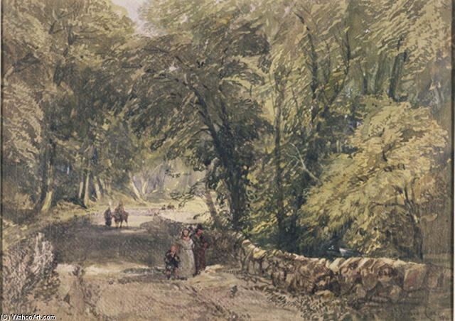 View Near Bettws-y-code, Wales — David Cox