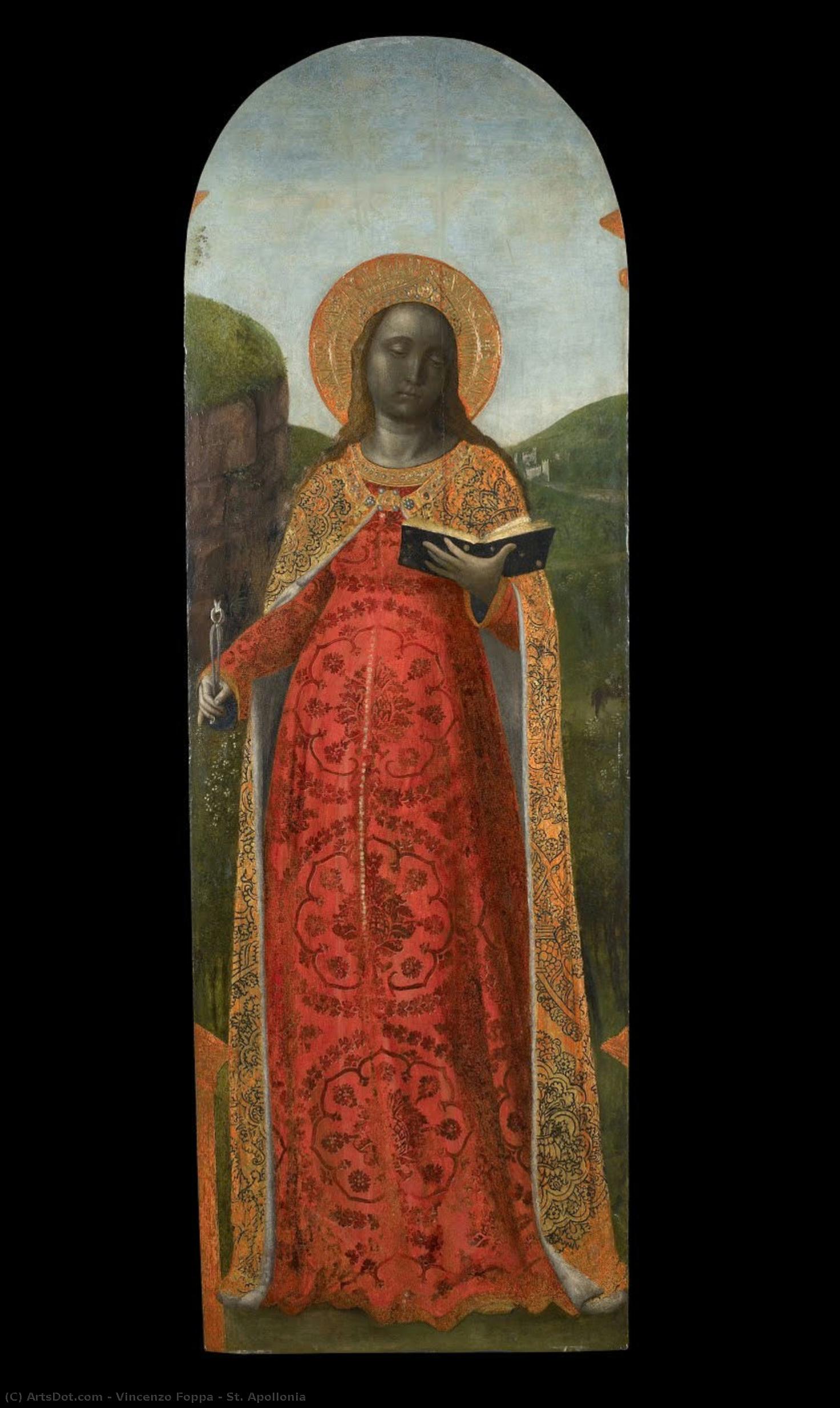 St. Apollonia — Vincenzo Foppa