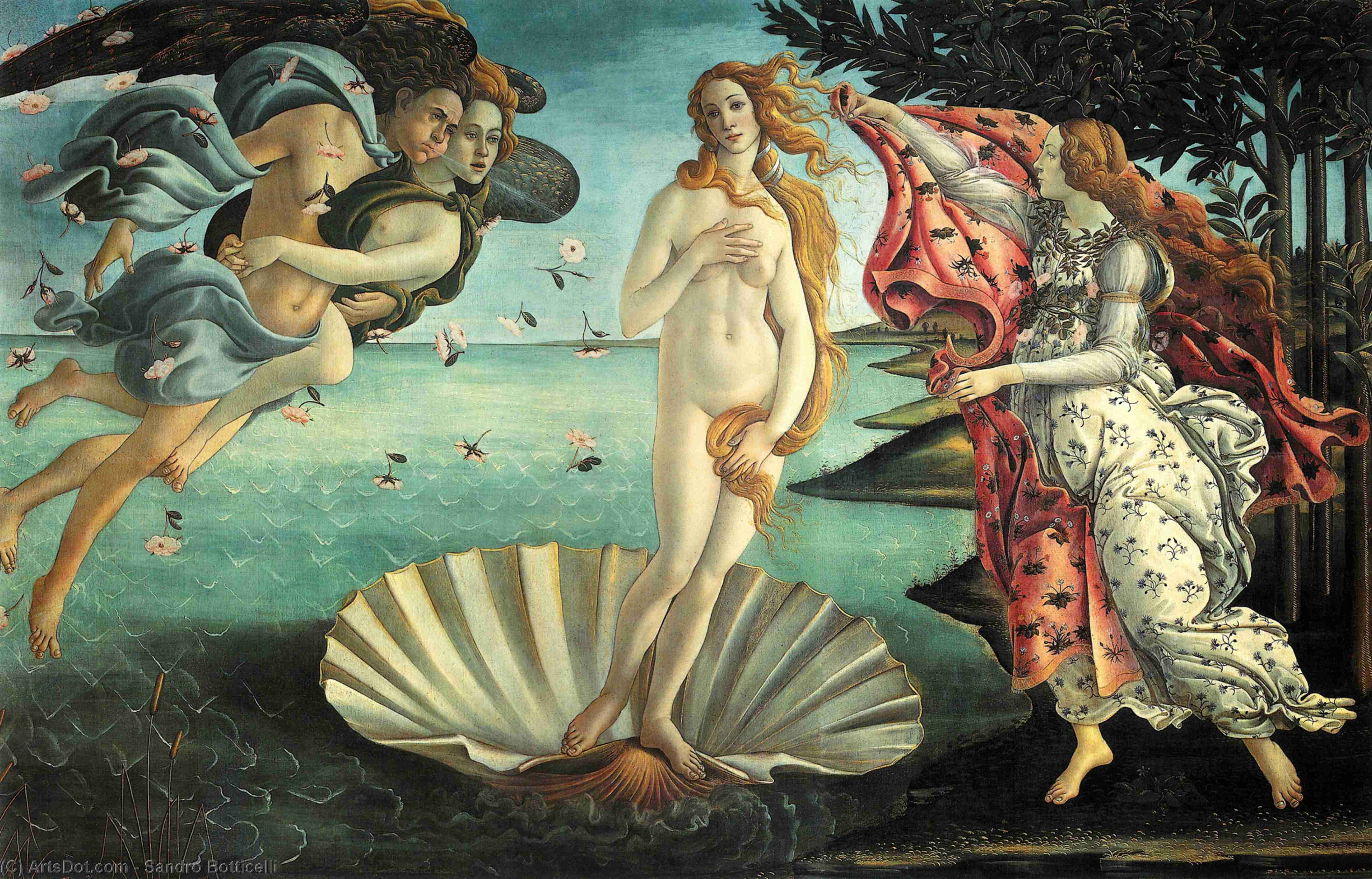 The Birth Of Venus — Sandro Botticelli