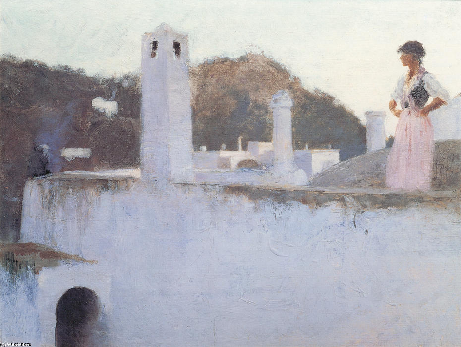 View Of Capri — John Singer Sargent