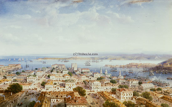 View Of Sebastopol — Carlo Bossoli