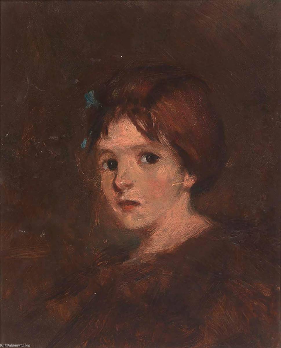 Child In Browns — Alice Pike Barney
