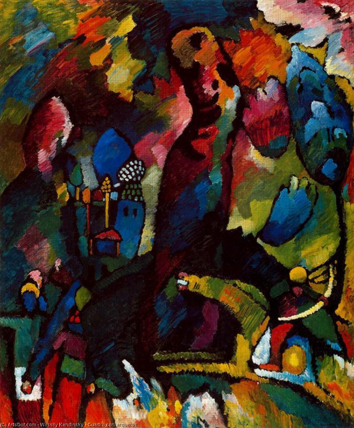 Cuadro Con Arqueros — Wassily Wassilyevich Kandinsky