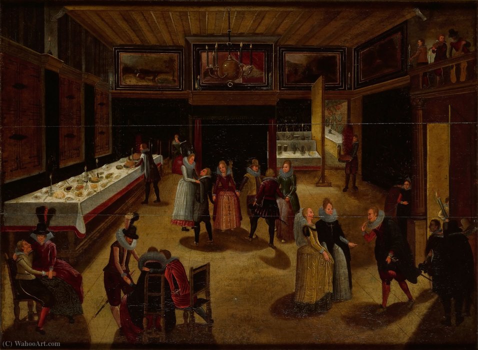 Evening Party — Louis De Caullery