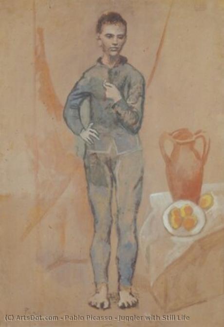 Juggler With Still Life — Pablo Picasso