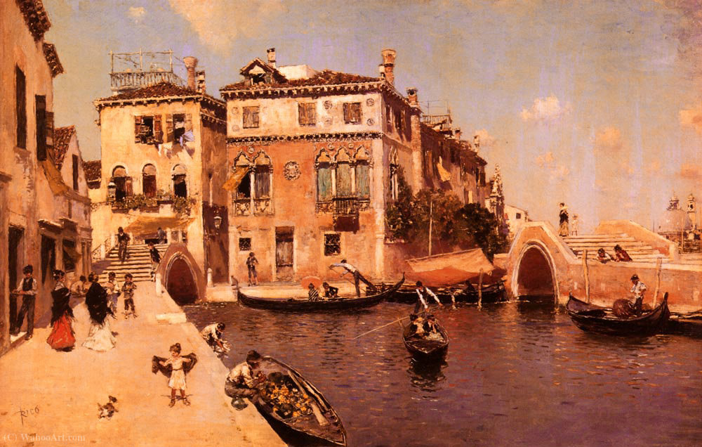 A Venetian Afternoon — Martín Rico Y Ortega