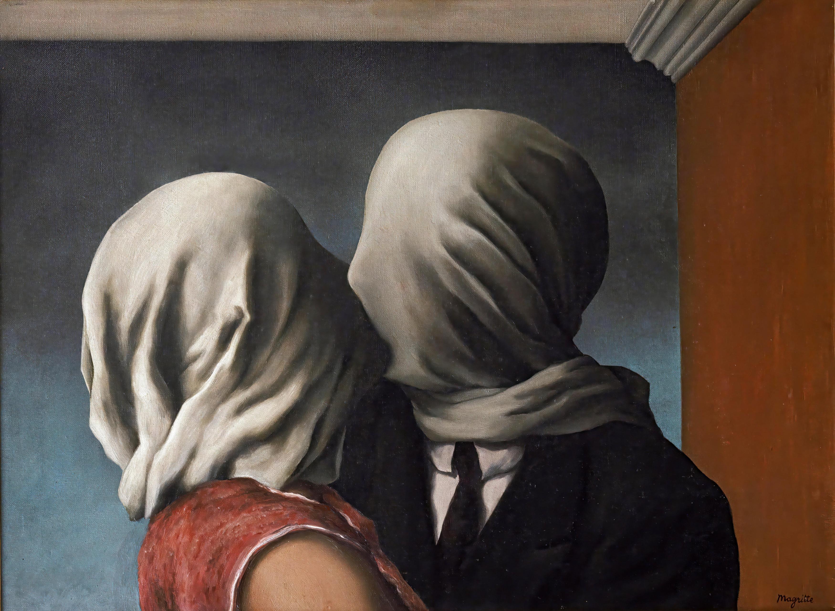 The Lovers — René Magritte
