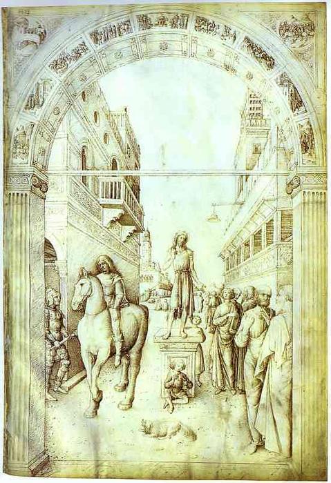 St. John The Baptist Preaching — Jacopo Bellini